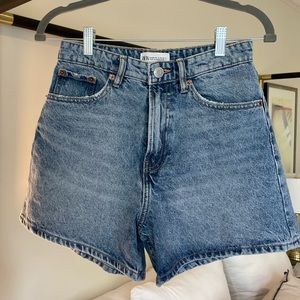 Zara mom shorts
